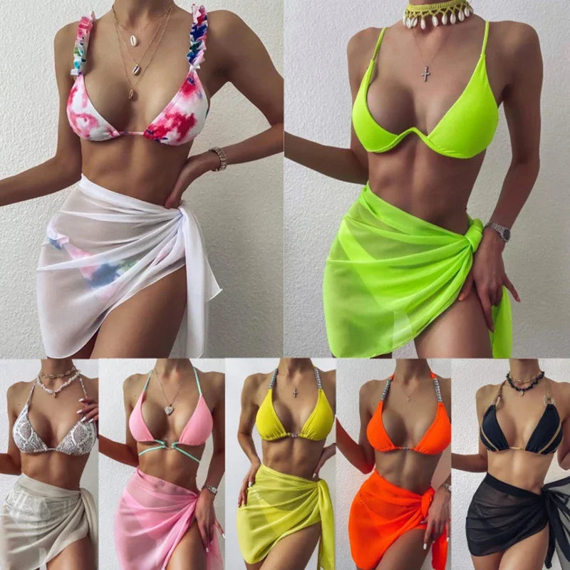 Chiffon Beach Wrap Cover-Up